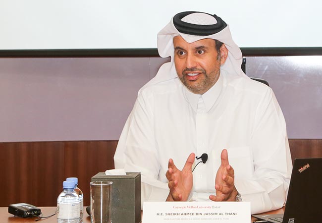 H.E. Sheikh Ahmed bin Jassim Al-Thani