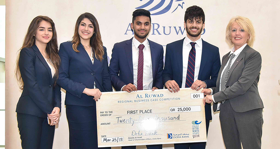 Al Ruwad second place team