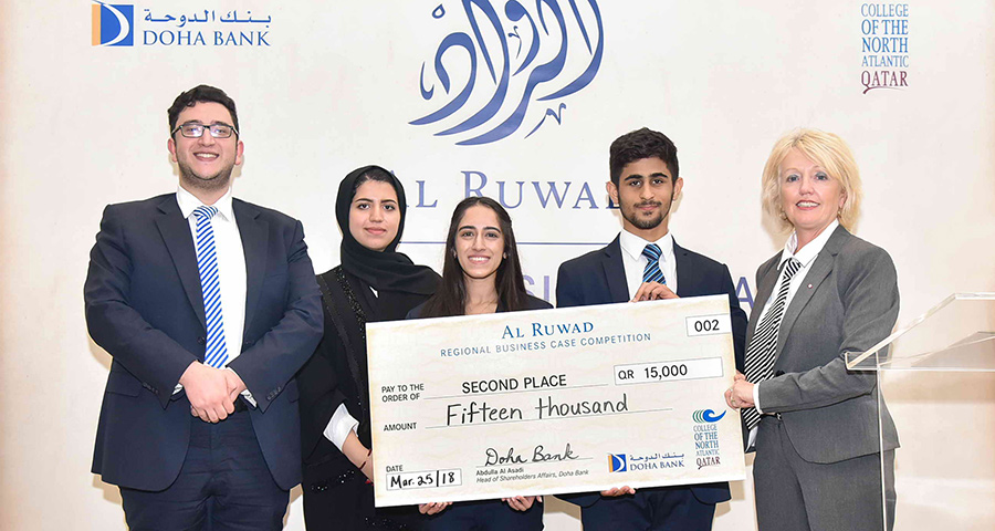 Al Ruwad second place team