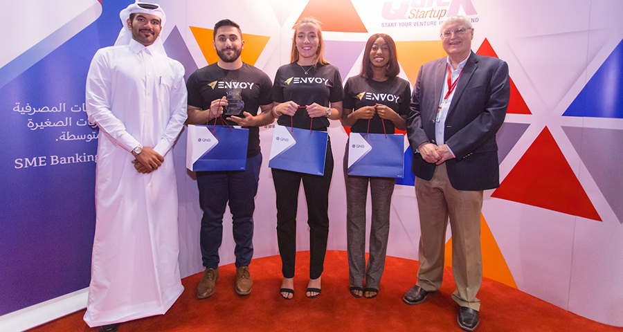 Third place winners, Quick Startup 2018
