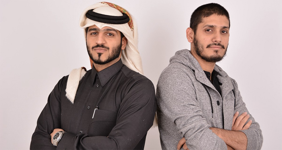 Haris Aghadi and Abdulla AlKhenji