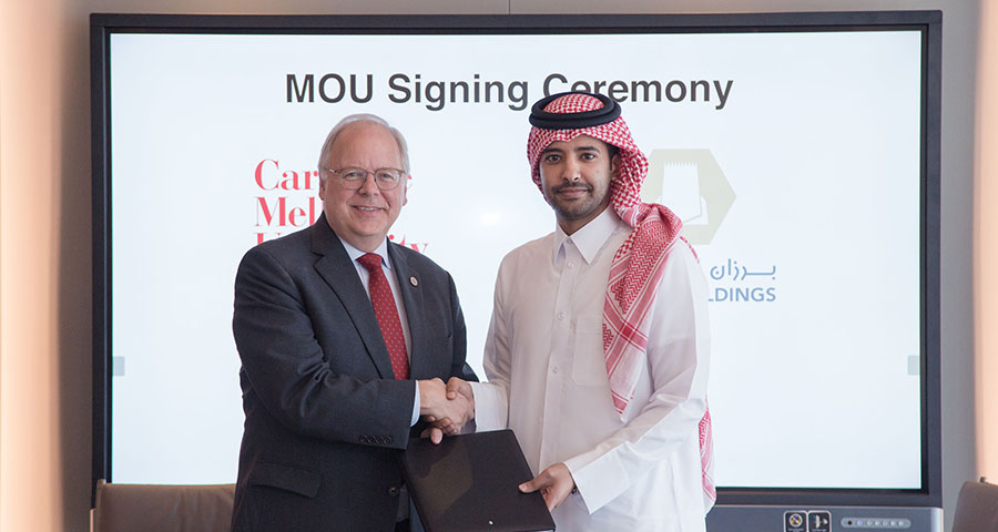 Carnegie Mellon University in Qatar (CMU-Q) and Barzan Holdings have signed a Memorandum of Understanding (MoU) to promote cooperation in the field of scientific research and strategic studies.