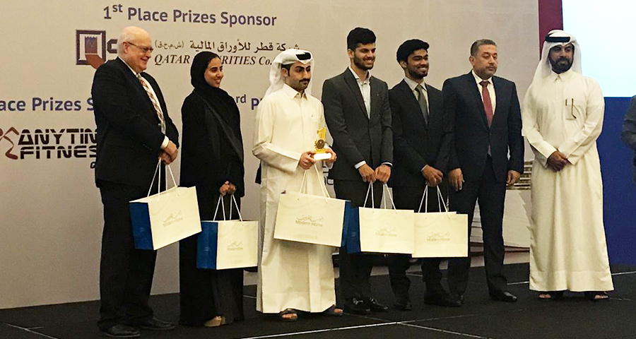 Qatar Stock Exchange competition winners