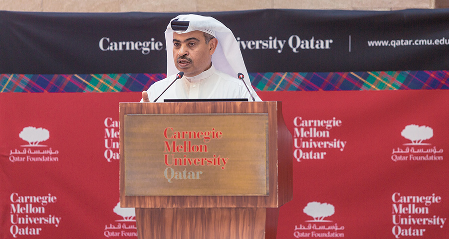 H.E. Ali bin Ahmed Al Kuwari at CMU-Q