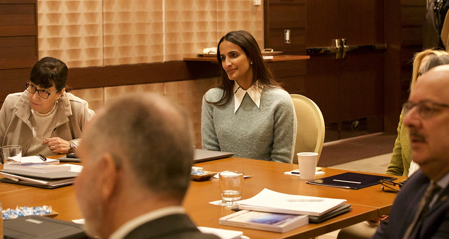 HE Sheikha Hind during her US visit