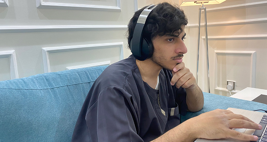 Khalid Al-Naemi is preparing to begin graduate studies in genetic mycology at McGill University this fall