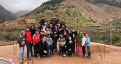 As a CMU-Q student, Ahmad discovered a passion for community service through a variety of activities, including this service trip to Morocco. 