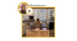 Reem was inspired to start her own Instagram business after taking a course in social commerce.
