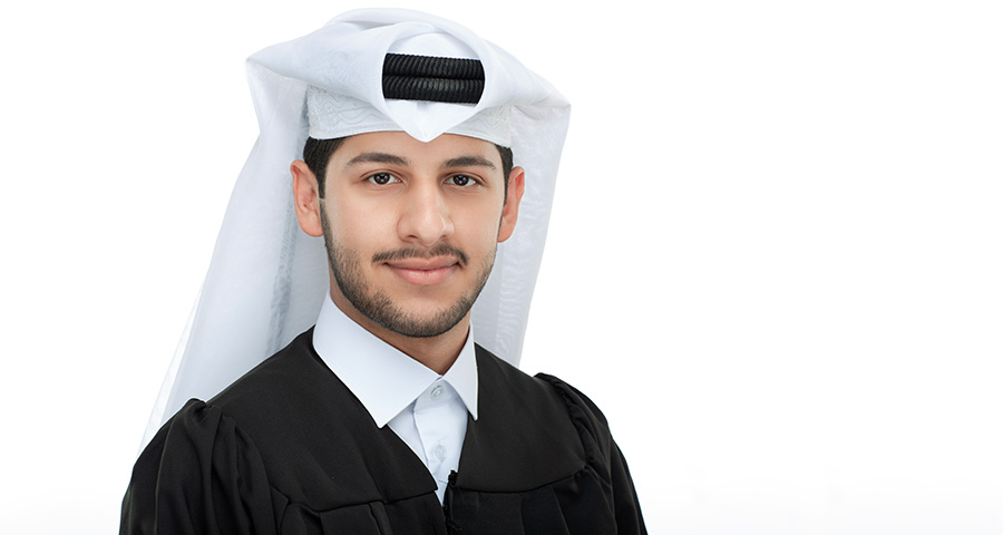 Mohammed Al-Qassabi graduated with a bachelor of science degree in information systems in the Class of 2022.