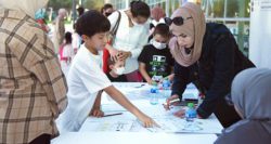 MindCraft Junior was featured at Qatar Computing Research Institute's Creative Space to fuel curiosity in computing among children and their mothers.