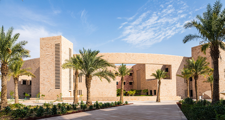 The CMU-Q building in Education City, Doha.