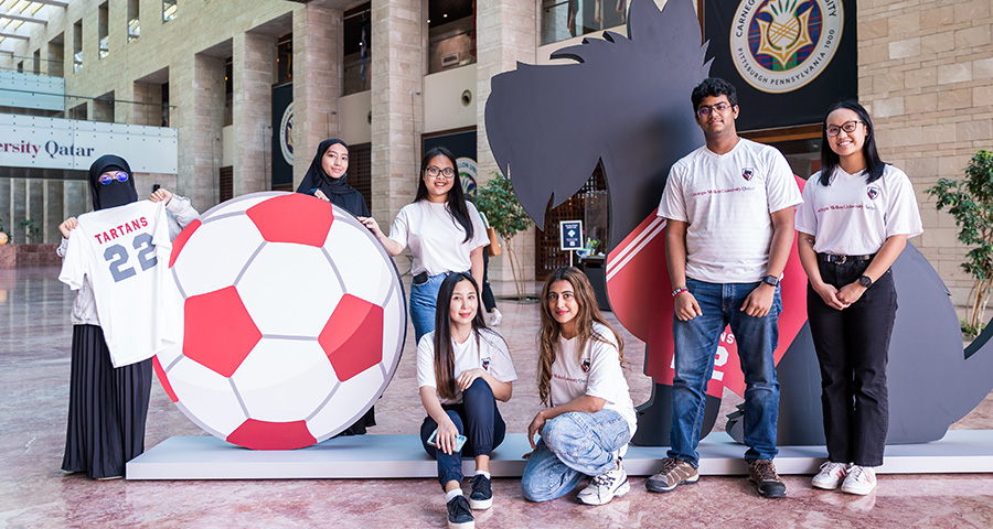 Members of the CMU-Q community are re contributing their time and talents to make the World Cup a success.
