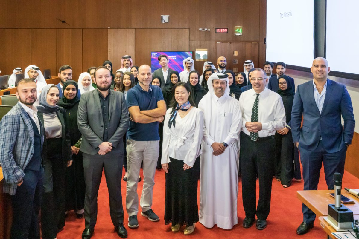 Members of the Qatar entrepreneurial ecosystem served as judges for the Tech Startup Launchpad final presentations.
