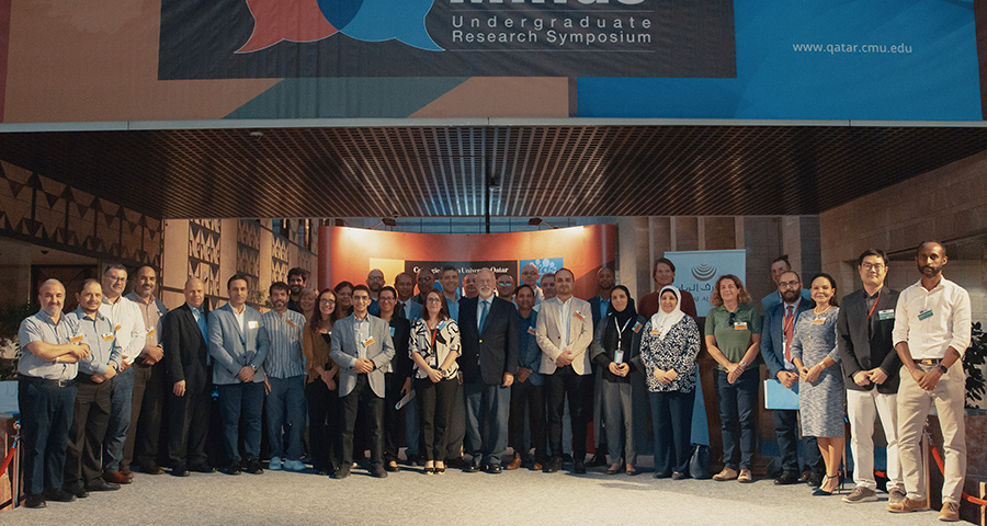 The judges included CMU-Q faculty, as well as representatives from organizations around Qatar.
