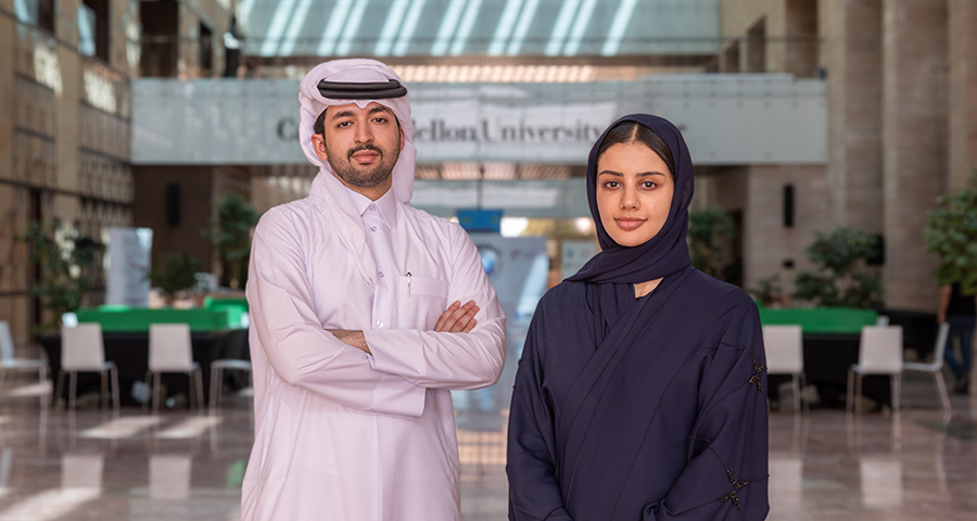 Mohammad Annan and Lujain Al Mansoori are creating new ways technology can improve sustainability.