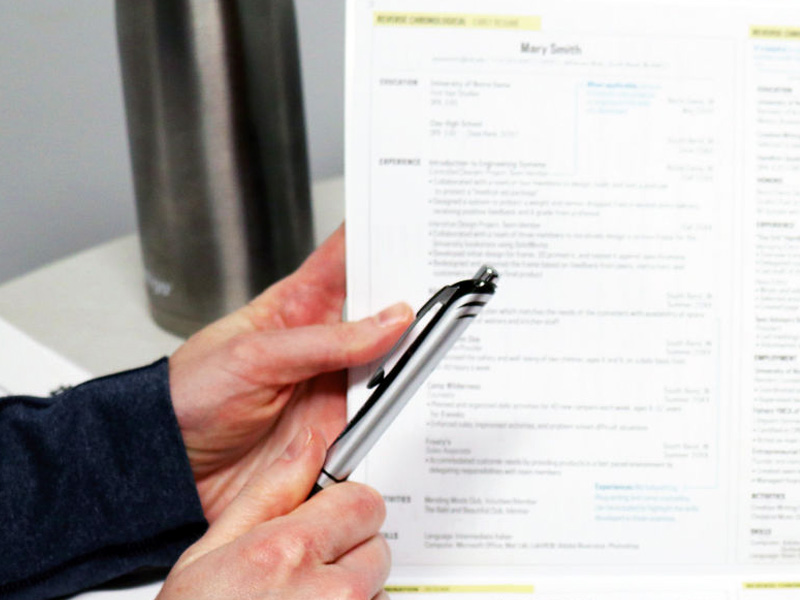 Job search and resume writing