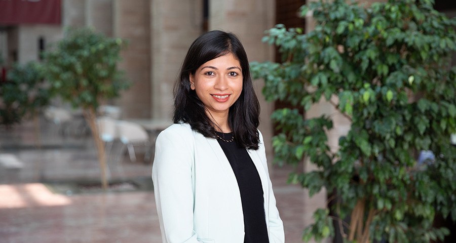 CMUQ faculty Adviti Naik