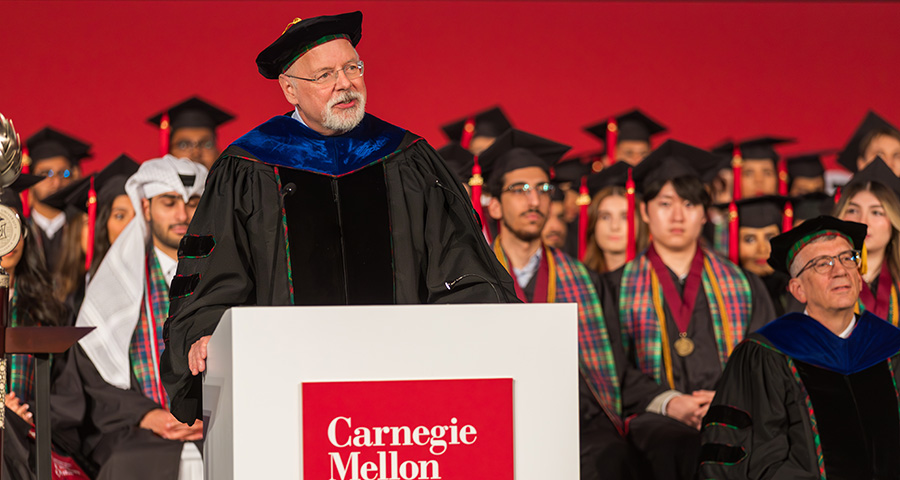 Dean Michael Trick at Graduation 2025.