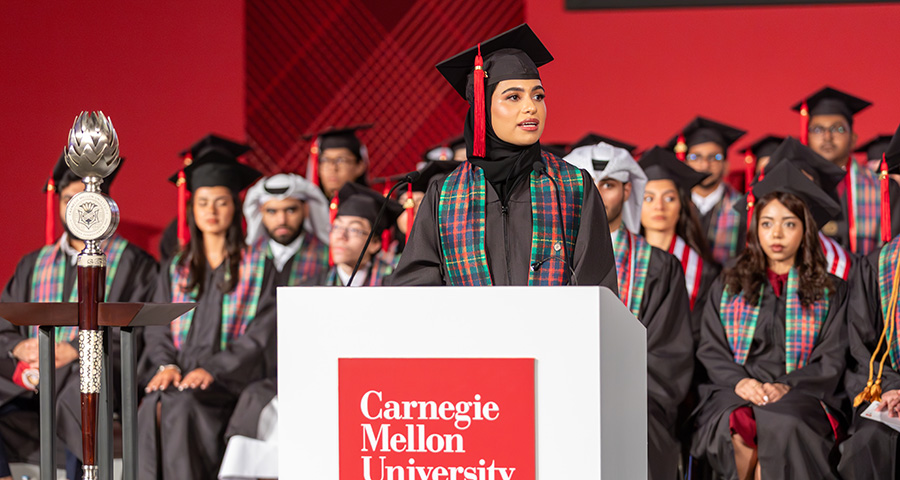 Aina AlObaidan has completed her bachelor of science degree in business administration.