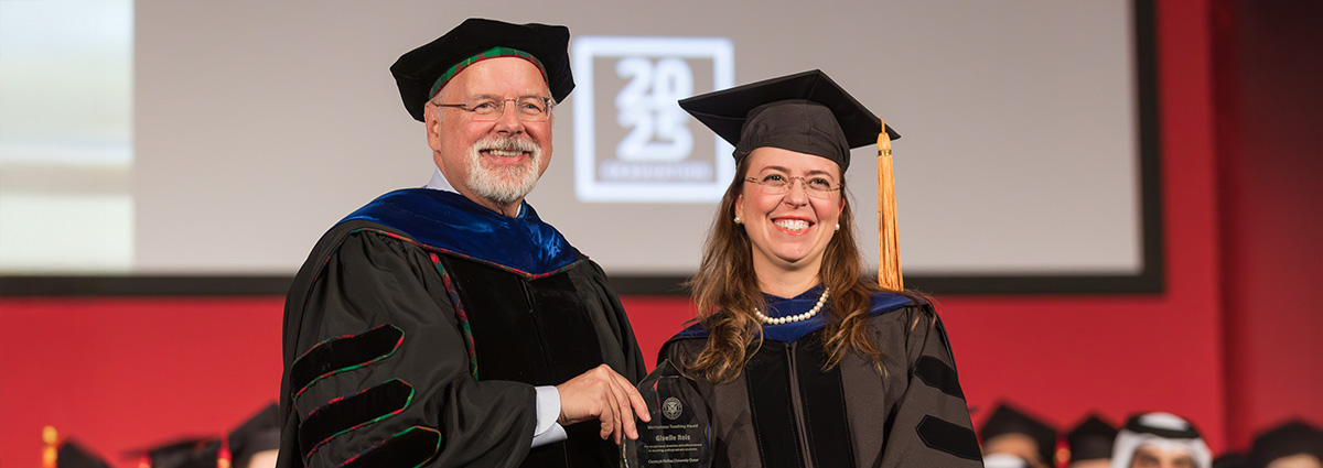 CMU Q Meritorous Teaching Award Winner Giselle Reis