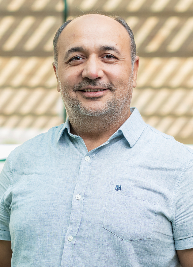Portrait of Hasan Demirkoparan, Carnegie Mellon University in Qatar