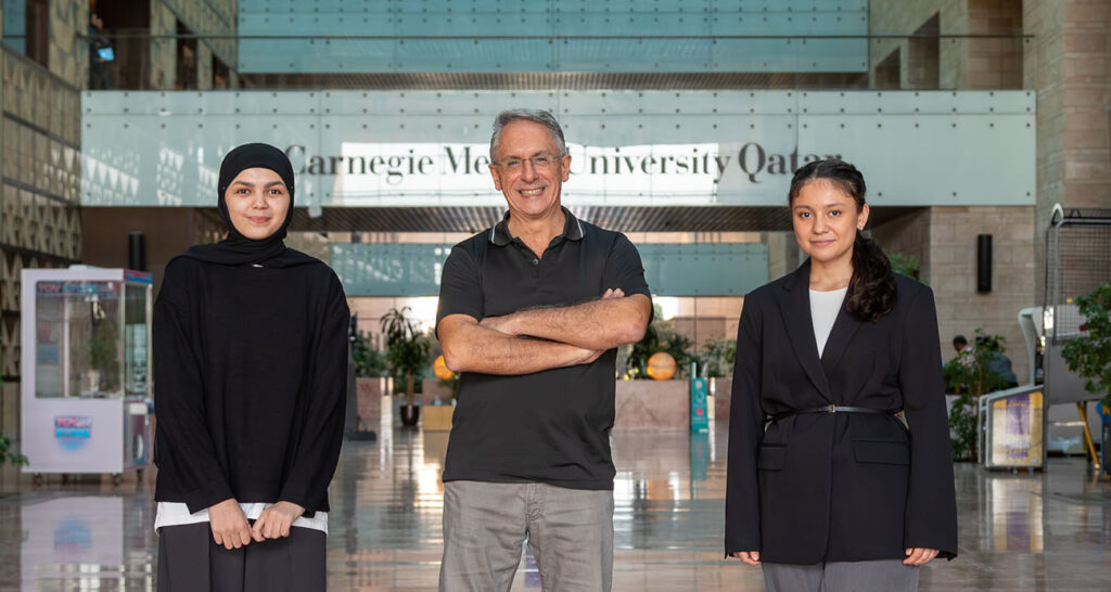 CMU-Q sophomores win Best Presentation at International Conference of Machine Vision 