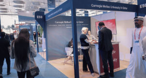 CMU-Q connects with industry leaders and alumni at Mobile World Congress Doha