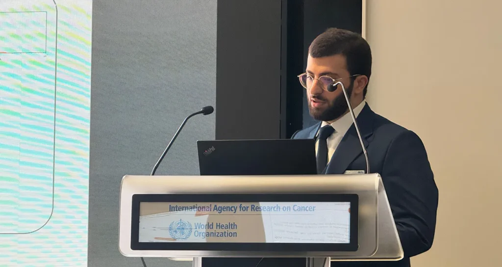 CMU-Q senior represents Qatar at international cancer research conference in France